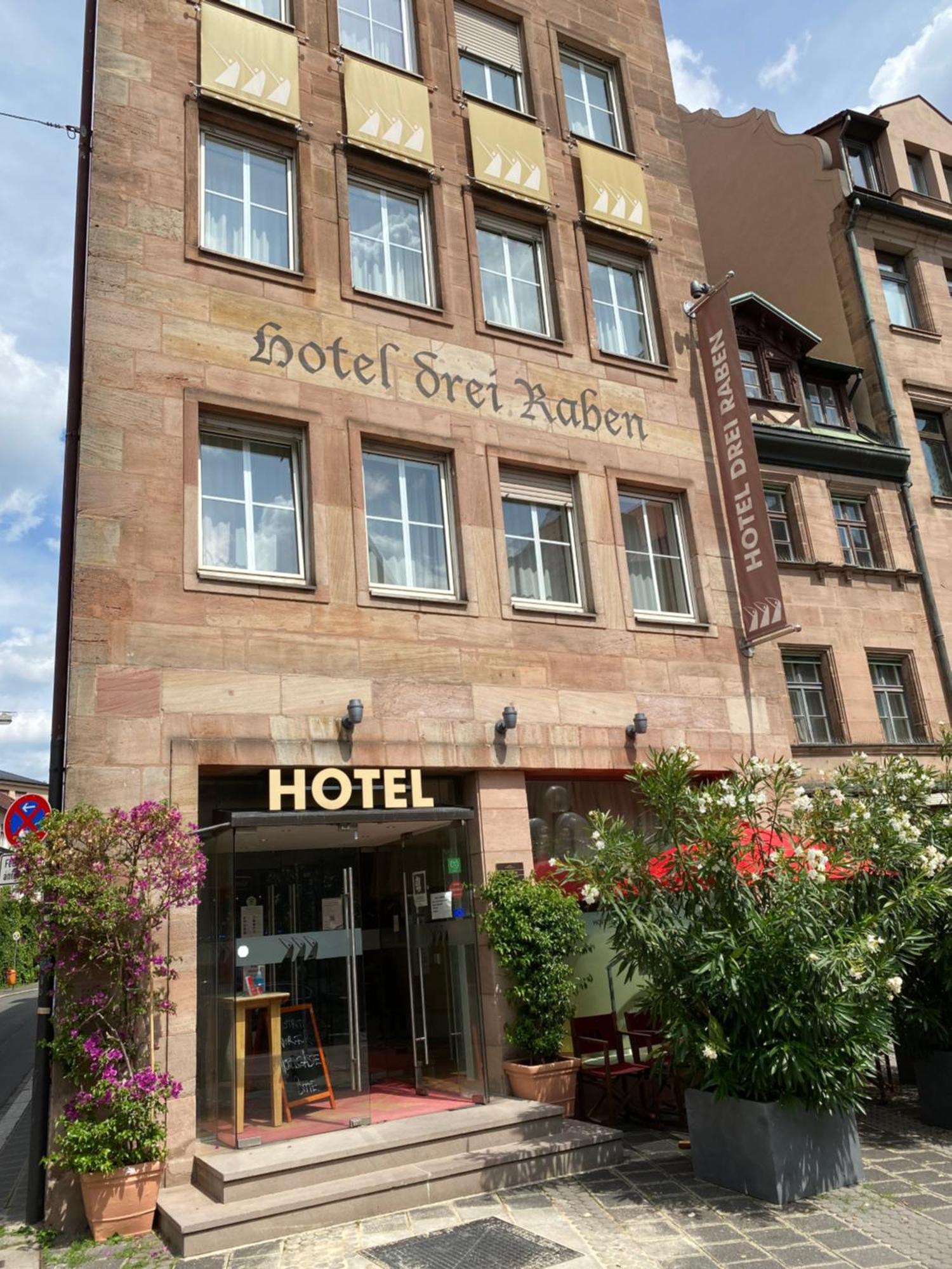 Hotel Drei Raben Nuremberg Exterior photo