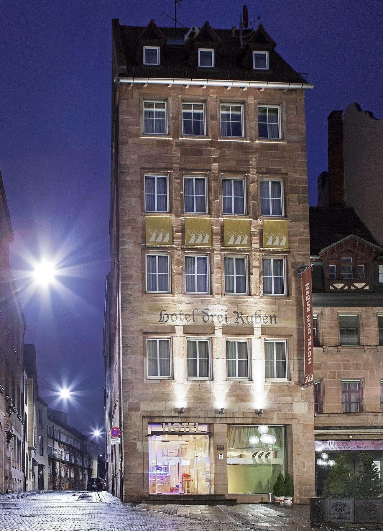Hotel Drei Raben Nuremberg Exterior photo
